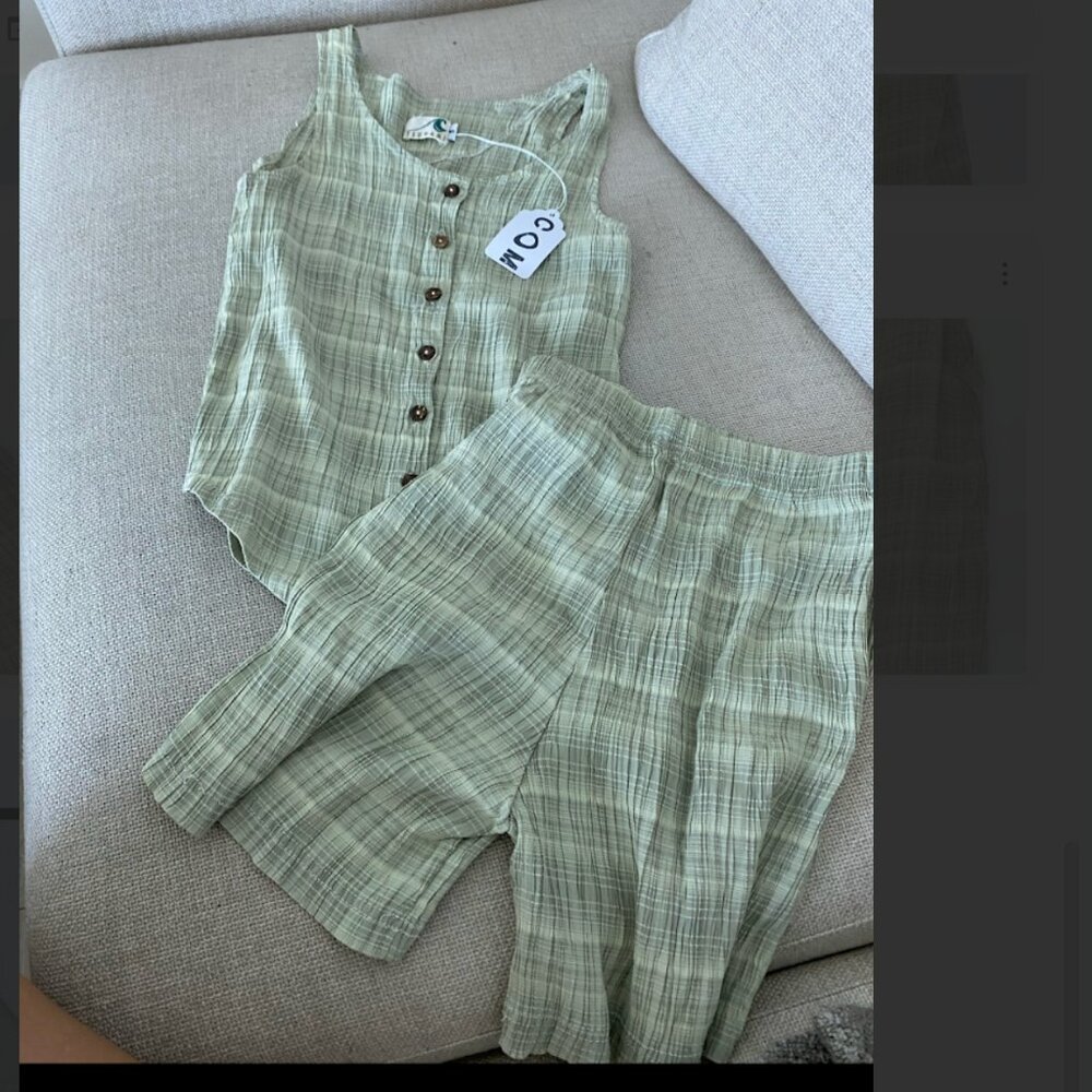 Vintage Tsunami Shorts/Top set - Small